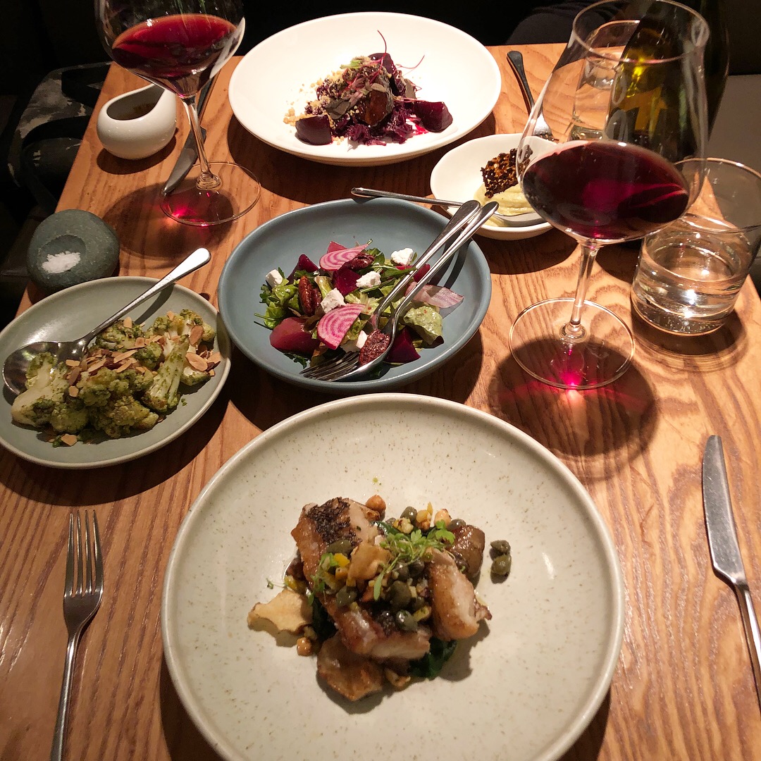 Dinner is served at Rata, Queenstown